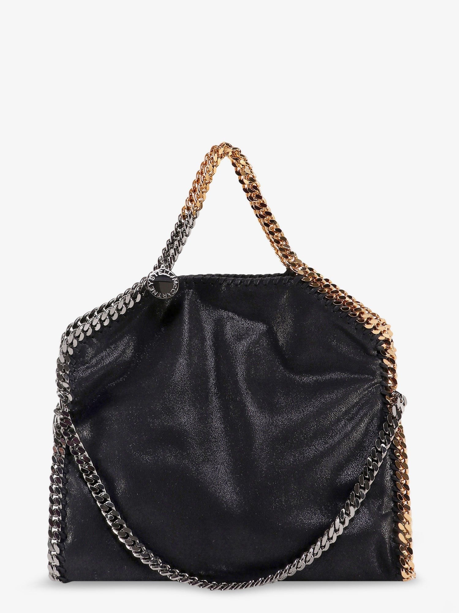 Stella McCartney Women's Falabella Shaggy Deer Shoulder Bag Black