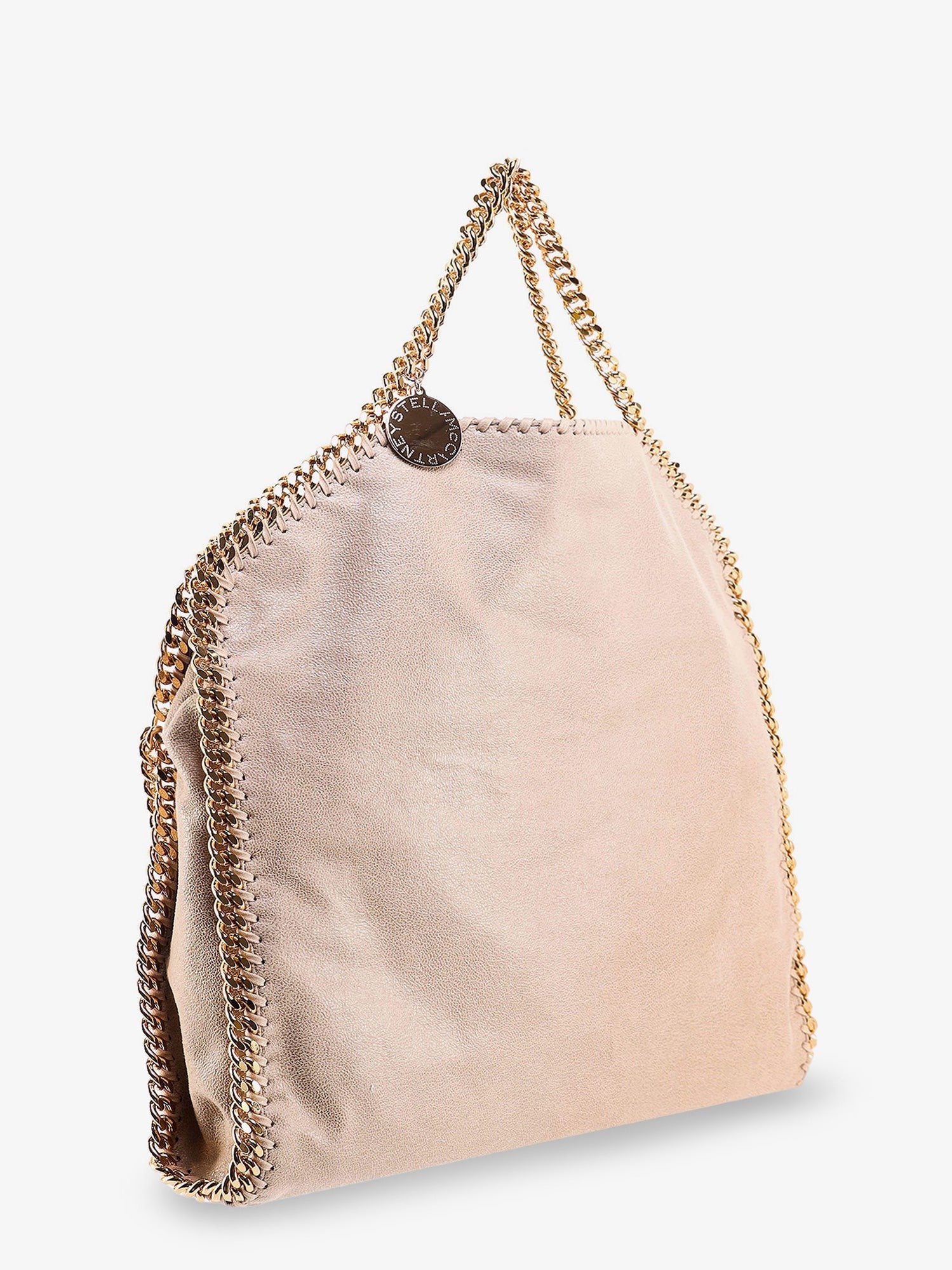 Stella McCartney Women's Falabella Shaggy Deer Shoulder Bag White