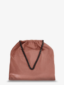 Stella McCartney Women's Falabella Shaggy Deer Shoulder Bag Brown