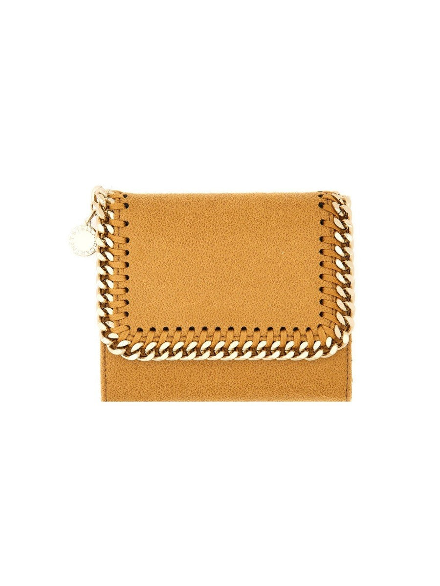 Stella McCartney Women's Falabella Small Wallet Beige