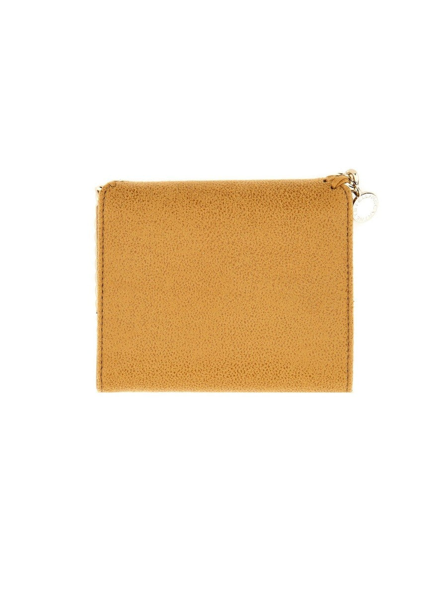 Stella McCartney Women's Falabella Small Wallet Beige