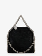 Stella McCartney Women's Falabella Tiny All over Beaded Crossbody Bag Black