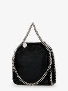 Stella McCartney Women's Falabella Tiny All over Beaded Crossbody Bag Black, view 3