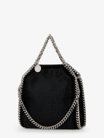 Stella McCartney Women's Falabella Tiny All over Beaded Crossbody Bag Black, view 3
