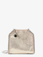 Stella McCartney Women's Falabella Tiny Shiny Shaggy Deer Crossbody Bag Blue
