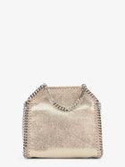 Stella McCartney Women's Falabella Tiny Shiny Shaggy Deer Crossbody Bag Blue, view 2