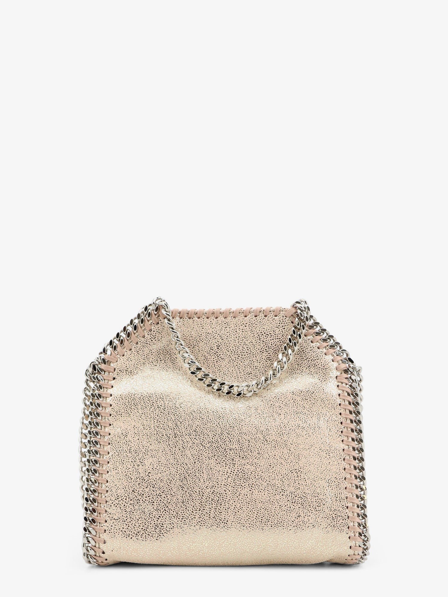 Stella McCartney Women's Falabella Tiny Shiny Shaggy Deer Crossbody Bag Blue