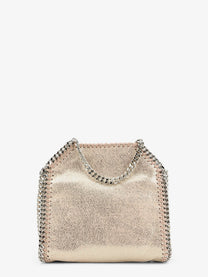 Stella McCartney Women's Falabella Tiny Shiny Shaggy Deer Crossbody Bag Blue