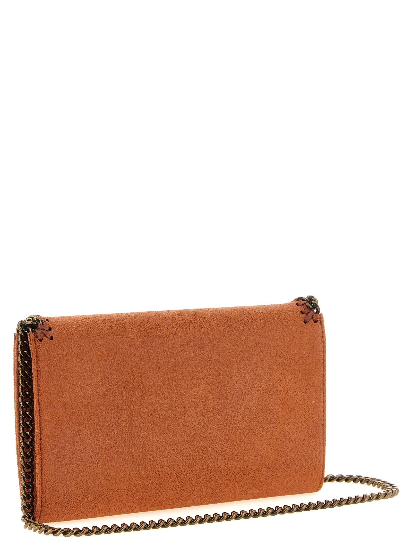 Stella McCartney Falabella Wallet on Chain Orange