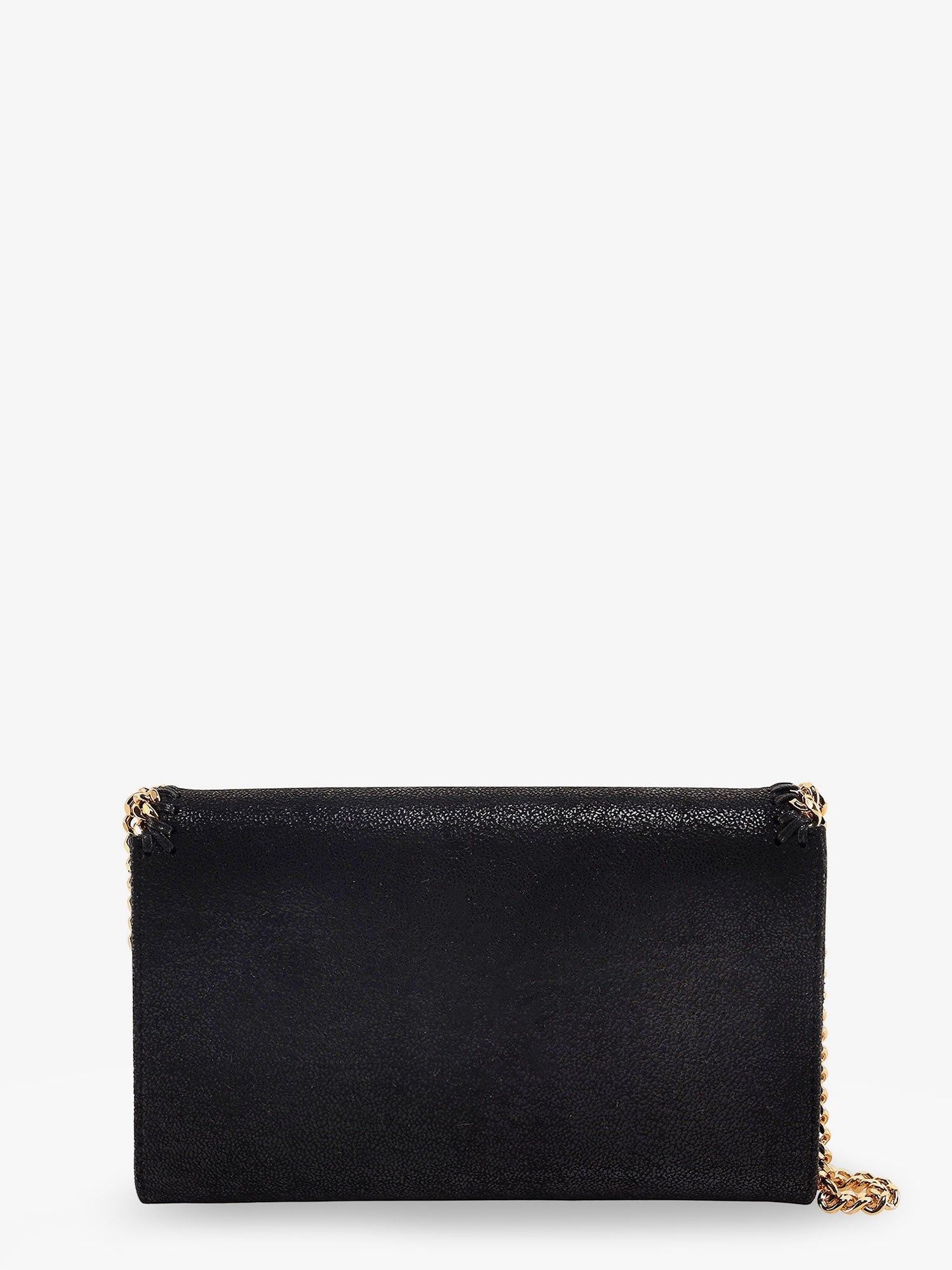 Stella McCartney Women's Falabella Wallet Shaggy Deer Crossbody Bag Black