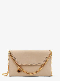 Stella McCartney Women's Falabella Wallet Shaggy Deer Crossbody Bag White