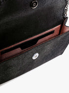 Stella McCartney Women's Falabella Wallet Shaggy Deer Crossbody Bag Black, view 4