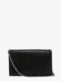 Stella McCartney Women's Falabella Wallet Shaggy Deer Crossbody Bag Black