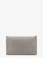 Stella McCartney Women's Falabella Wallet Shaggy Deer Crossbody Bag Grey, view 2