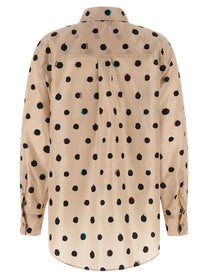 Fendi Falena Dots Shirt Blue