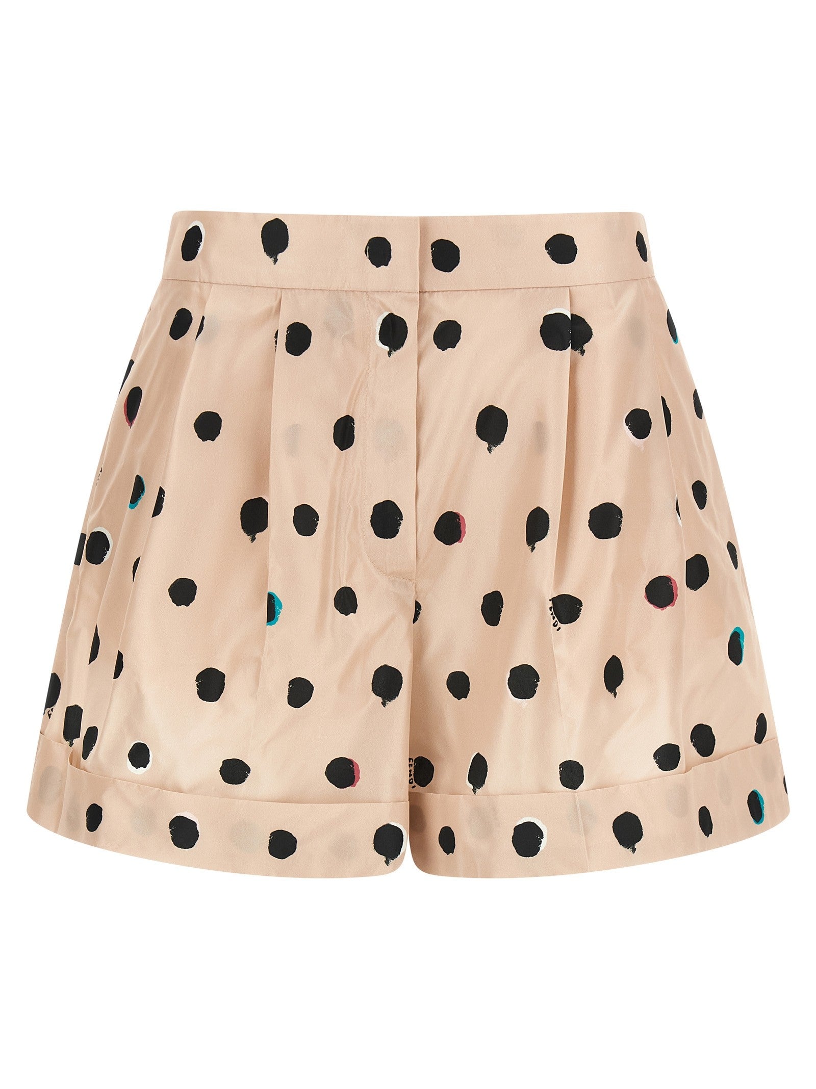 Fendi Falena Dots Shorts Blue