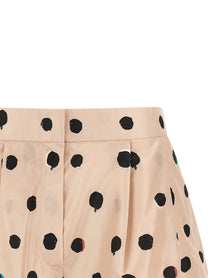 Fendi Falena Dots Shorts Blue