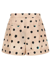 Fendi Falena Dots Shorts Blue
