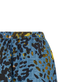 Fendi Falena Shorts Blue