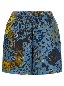 Fendi Falena Shorts Blue