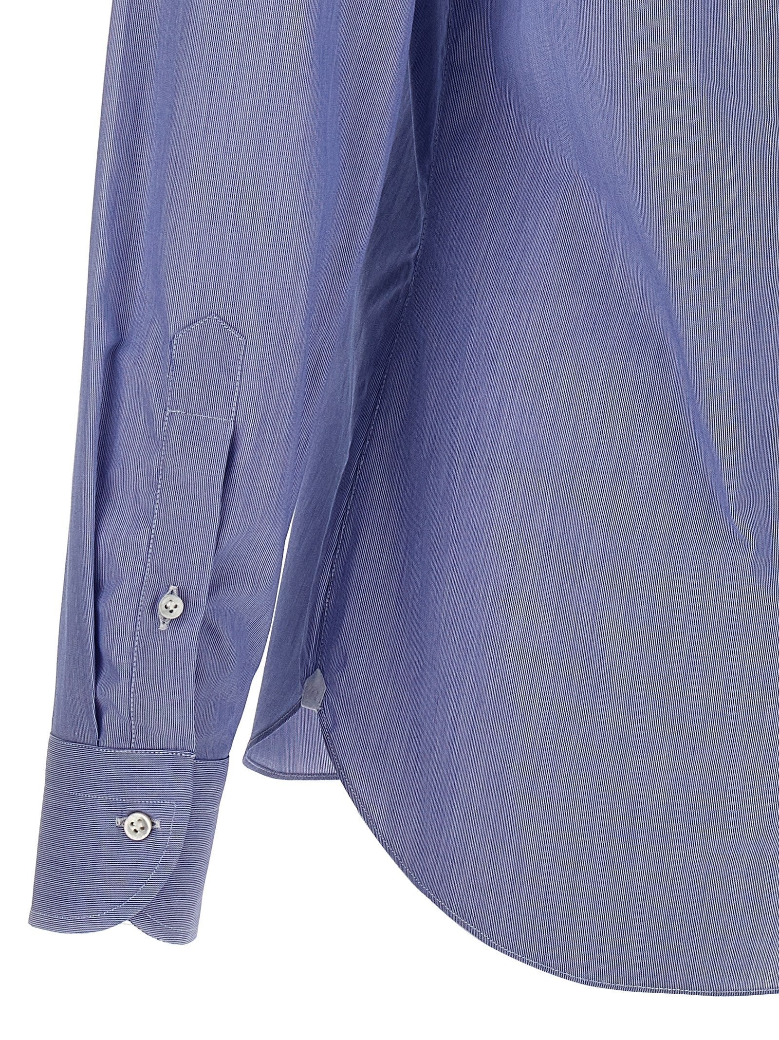Borriello Falso Unito Cotton Shirt Blue