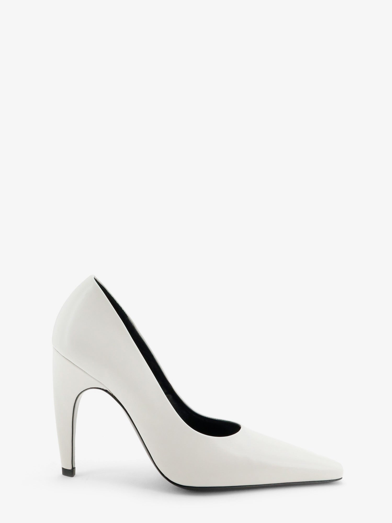 JUDE Women's Fame Leather Décolleté White
