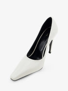 JUDE Women's Fame Leather Décolleté White, view 4