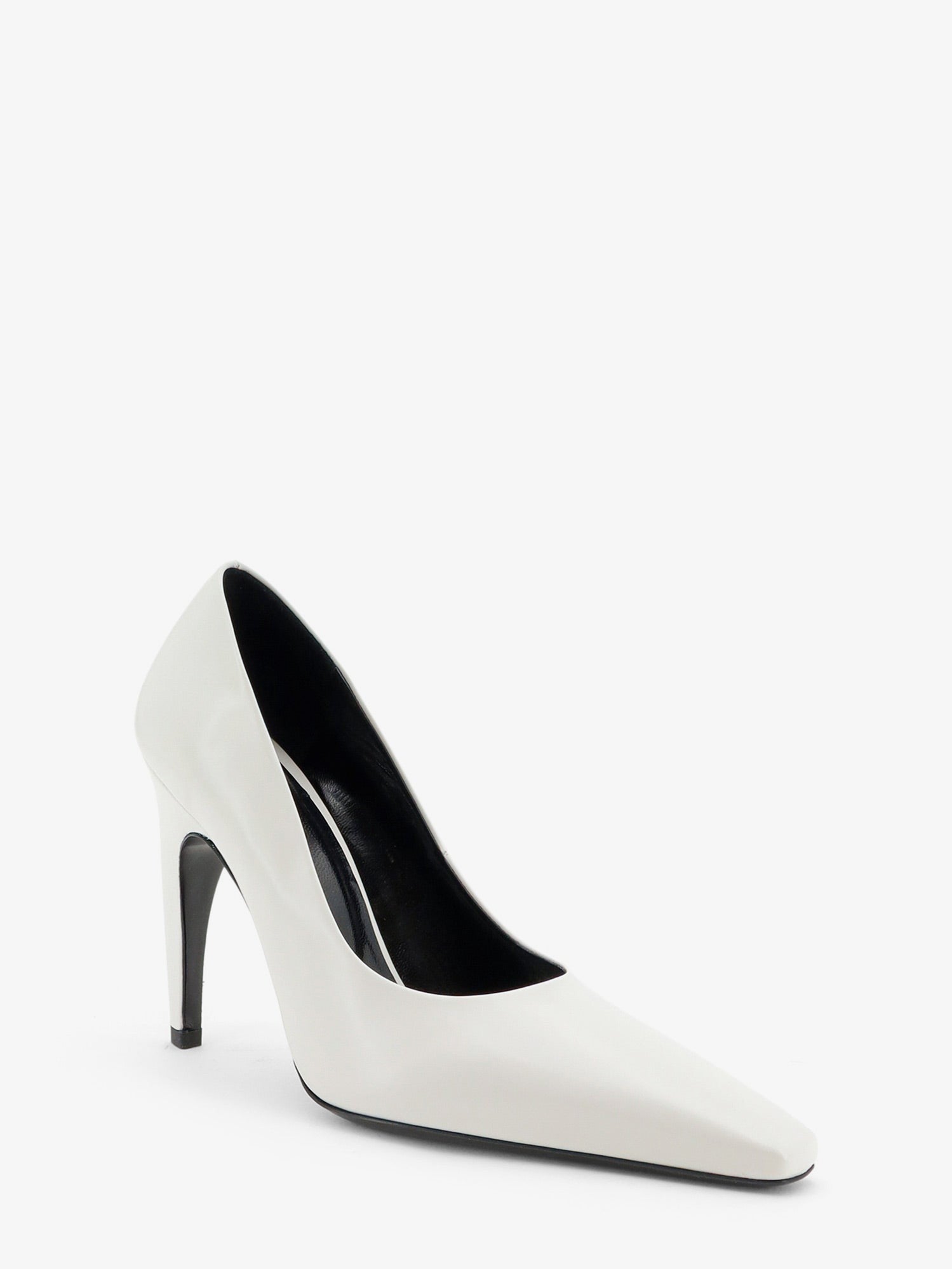 JUDE Women's Fame Leather Décolleté White