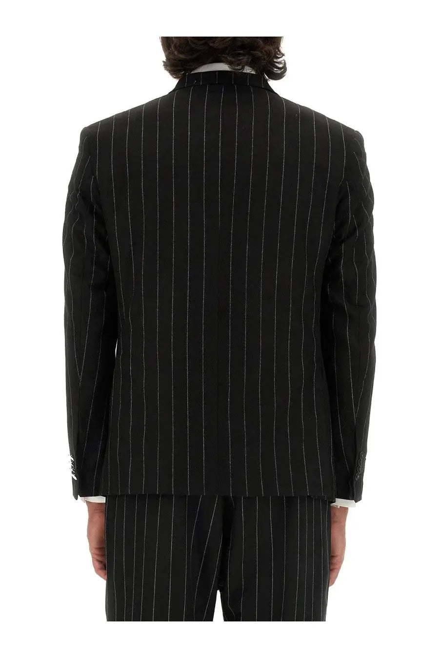 Family First Men's Double Breasted Jacket Black, view 3