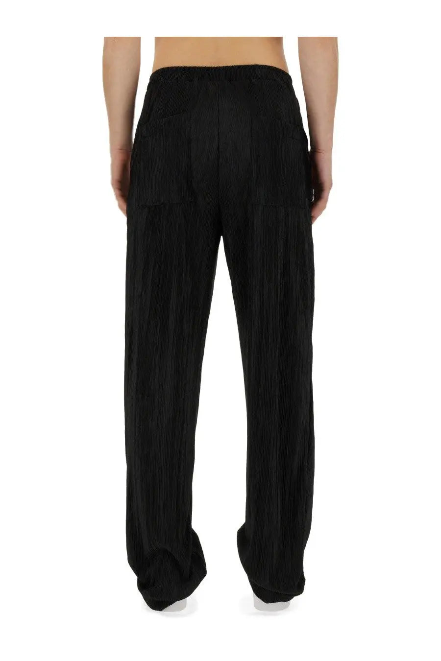 Family First Men's Pleated Pants Black, view 3