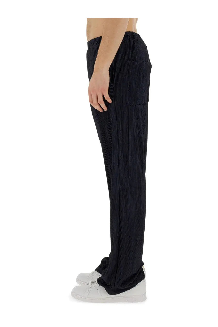 Family First Men's Pleated Pants Blue, view 4
