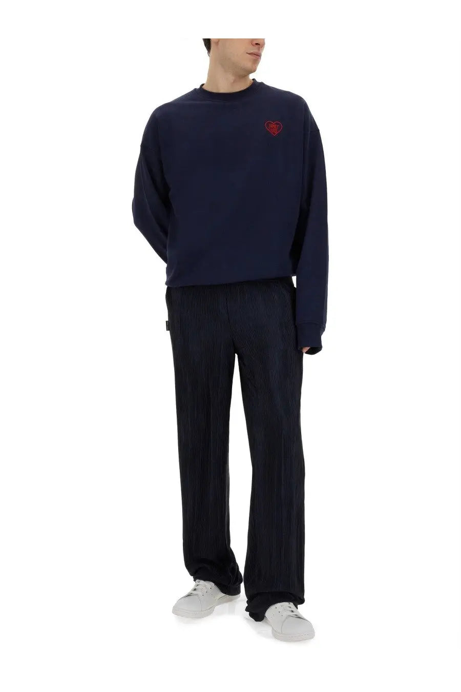 Family First Men's Pleated Pants Blue, view 2
