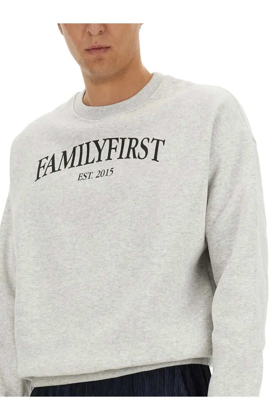 Family First Men's Sweatshirt Grey, view 4