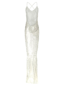 Norma Kamali Fara Dress White