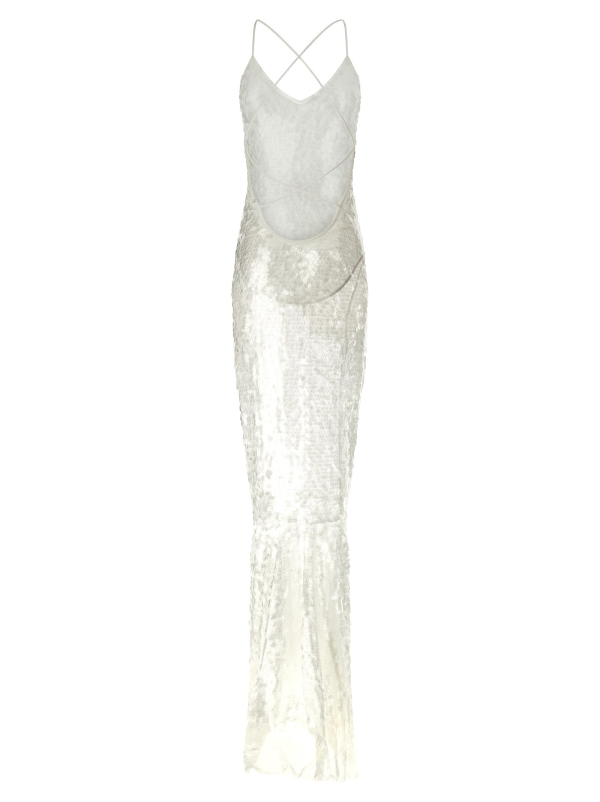 Norma Kamali Fara Dress White, view 2