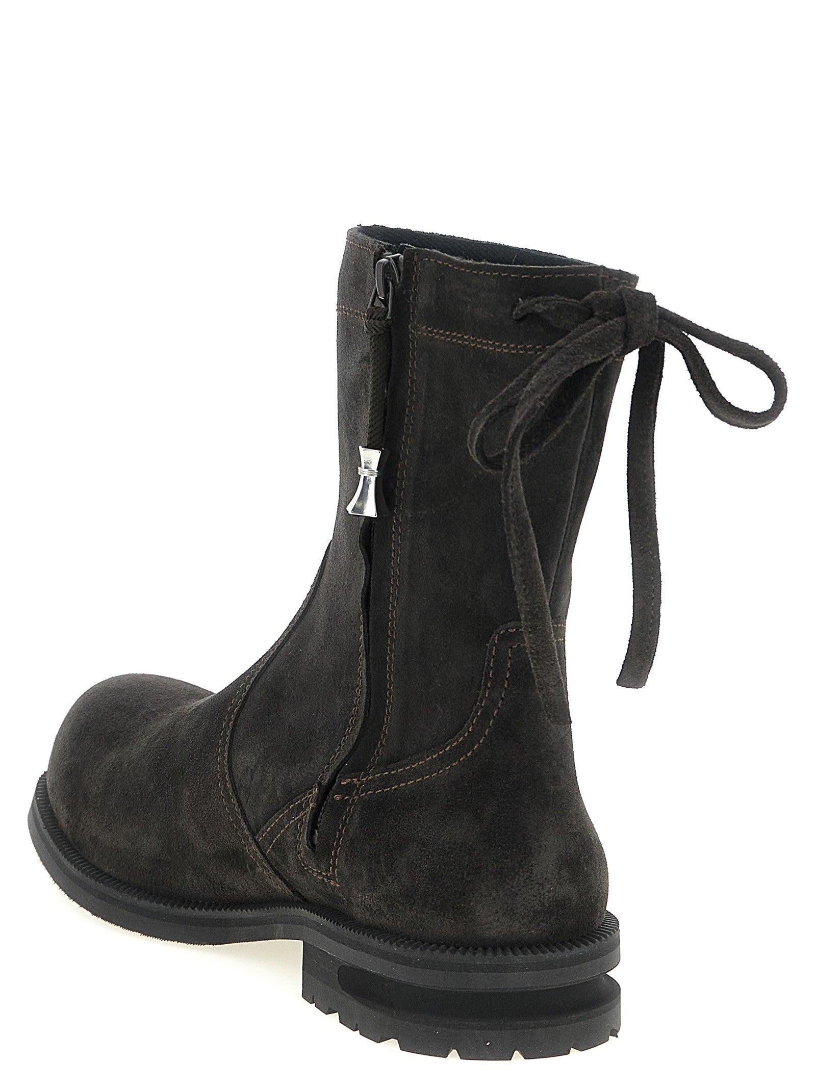 Kiko Kostadinov Farkas Ankle Boots Brown
