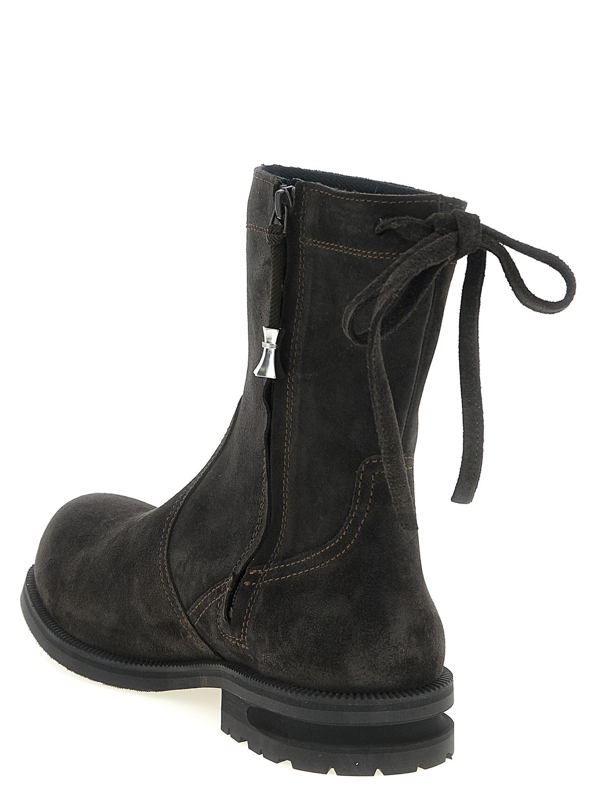 Kiko Kostadinov Farkas Ankle Boots Brown, view 3