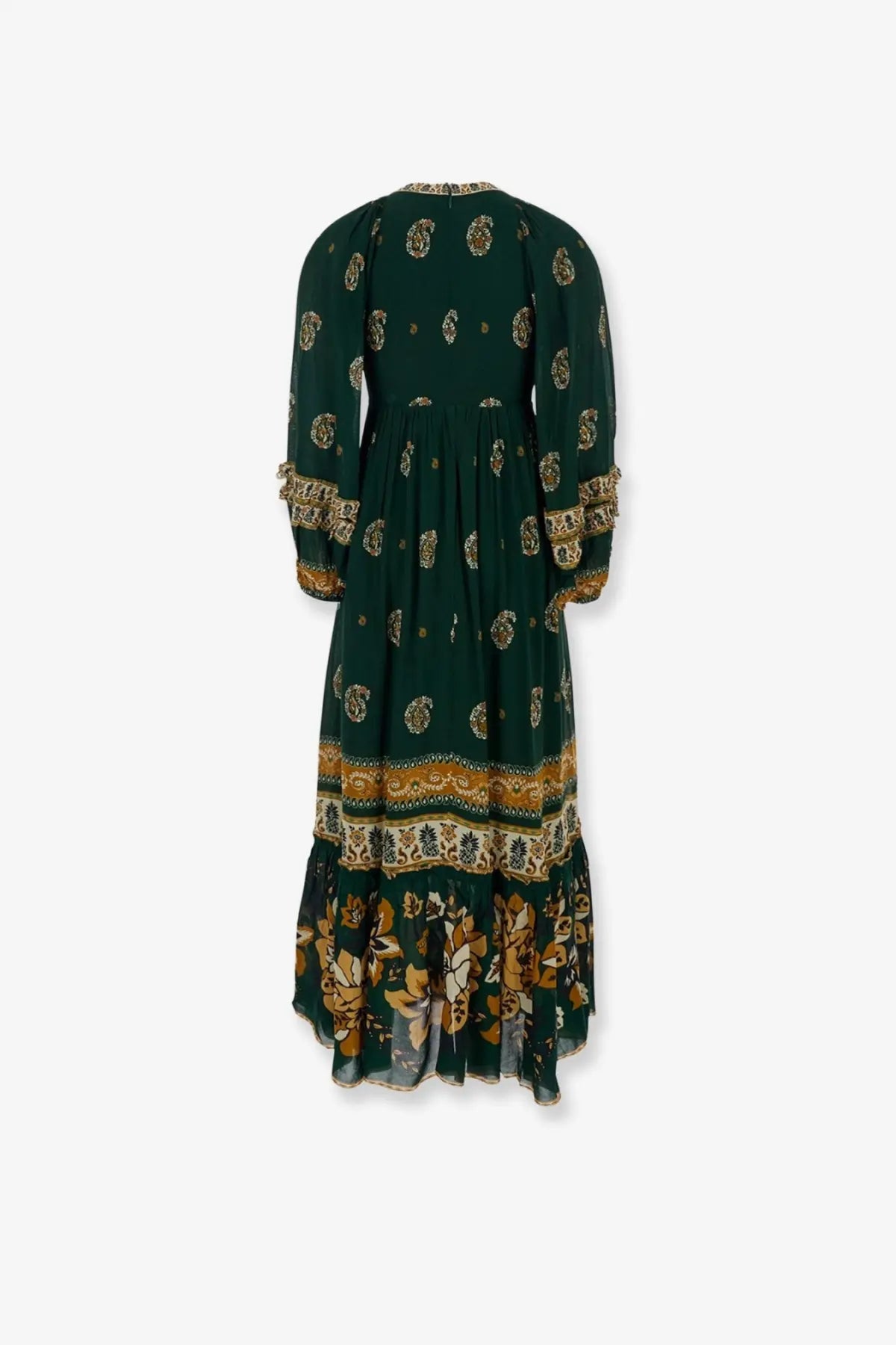 FARM Rio Women's Ayla Maxi Dress Green, view 4