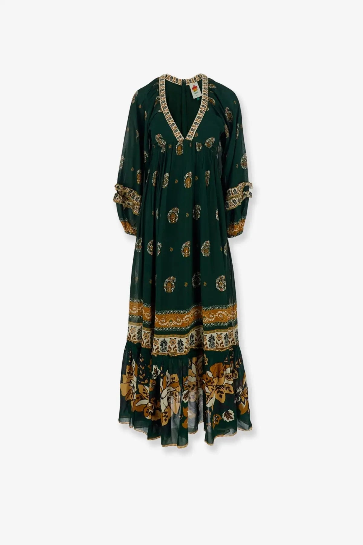 FARM Rio Women's Ayla Maxi Dress Green