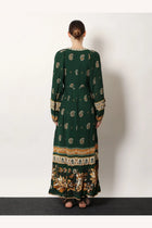 FARM Rio Women's Ayla Maxi Dress Green, view 3