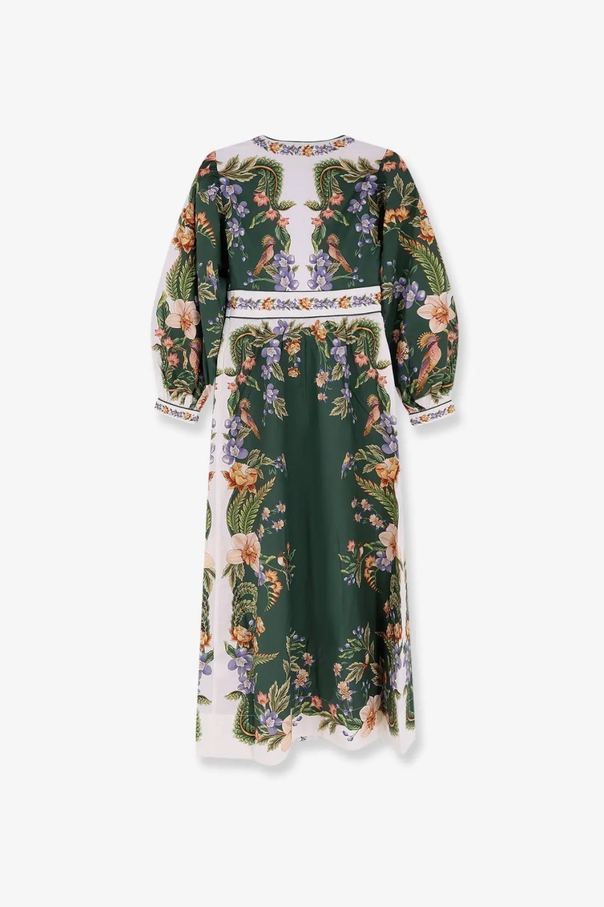 FARM Rio Women's Long Cotton Dress Green, view 2