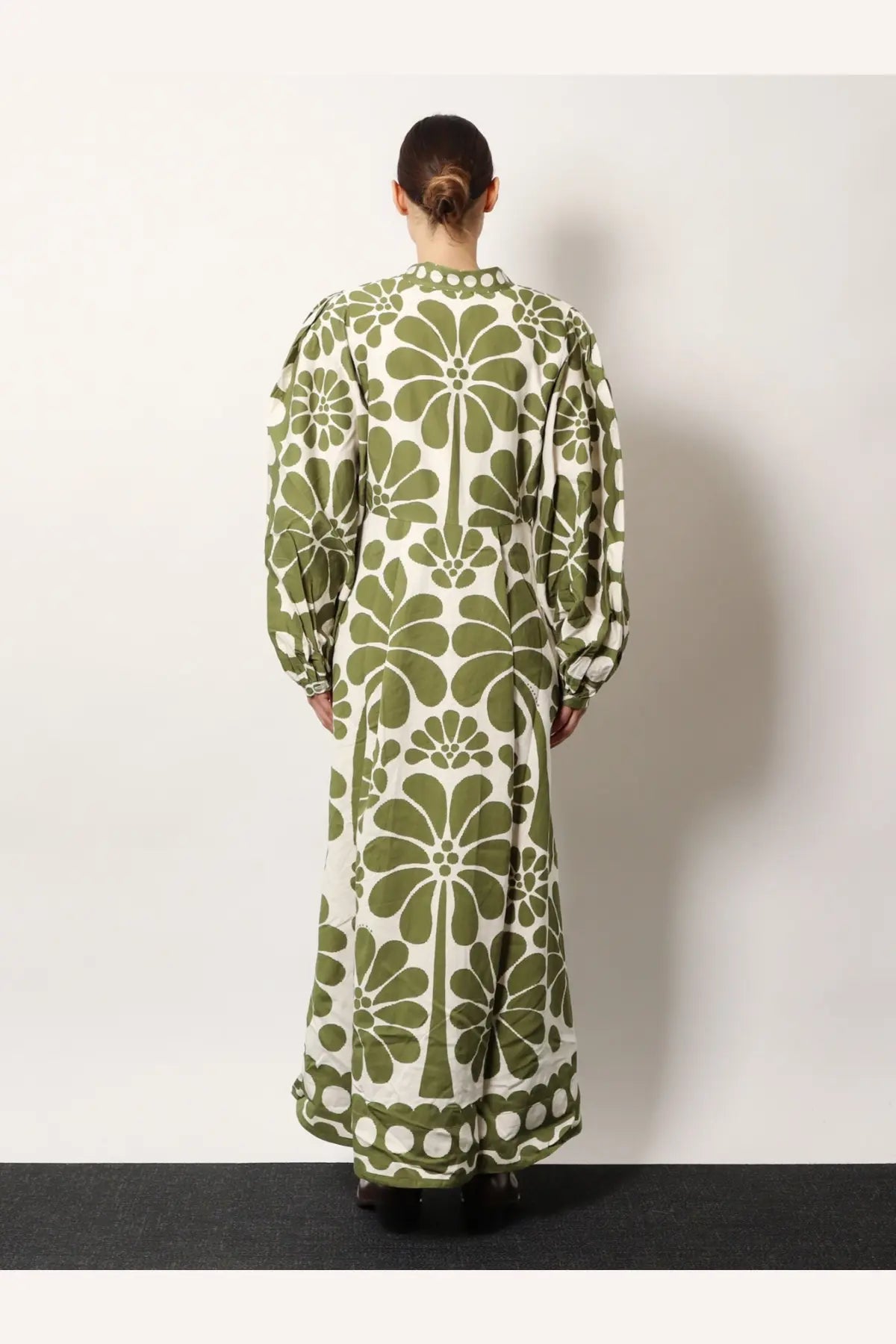 FARM Rio Women's Palermo Maxi Dress Green, view 3