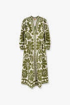 FARM Rio Women's Palermo Maxi Dress Green