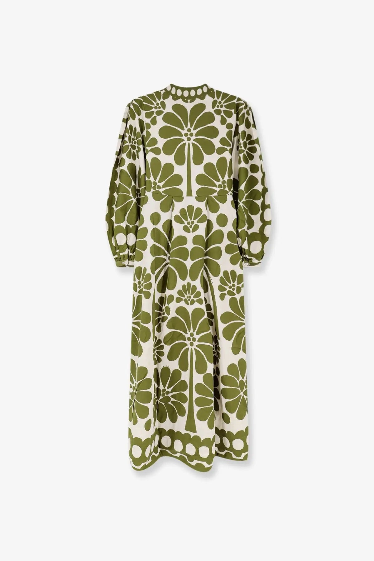FARM Rio Women's Palermo Maxi Dress Green, view 4