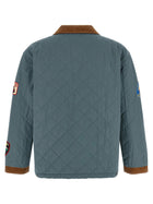FOUND Farmstead Quilt Patch Jacket Blue, view 2