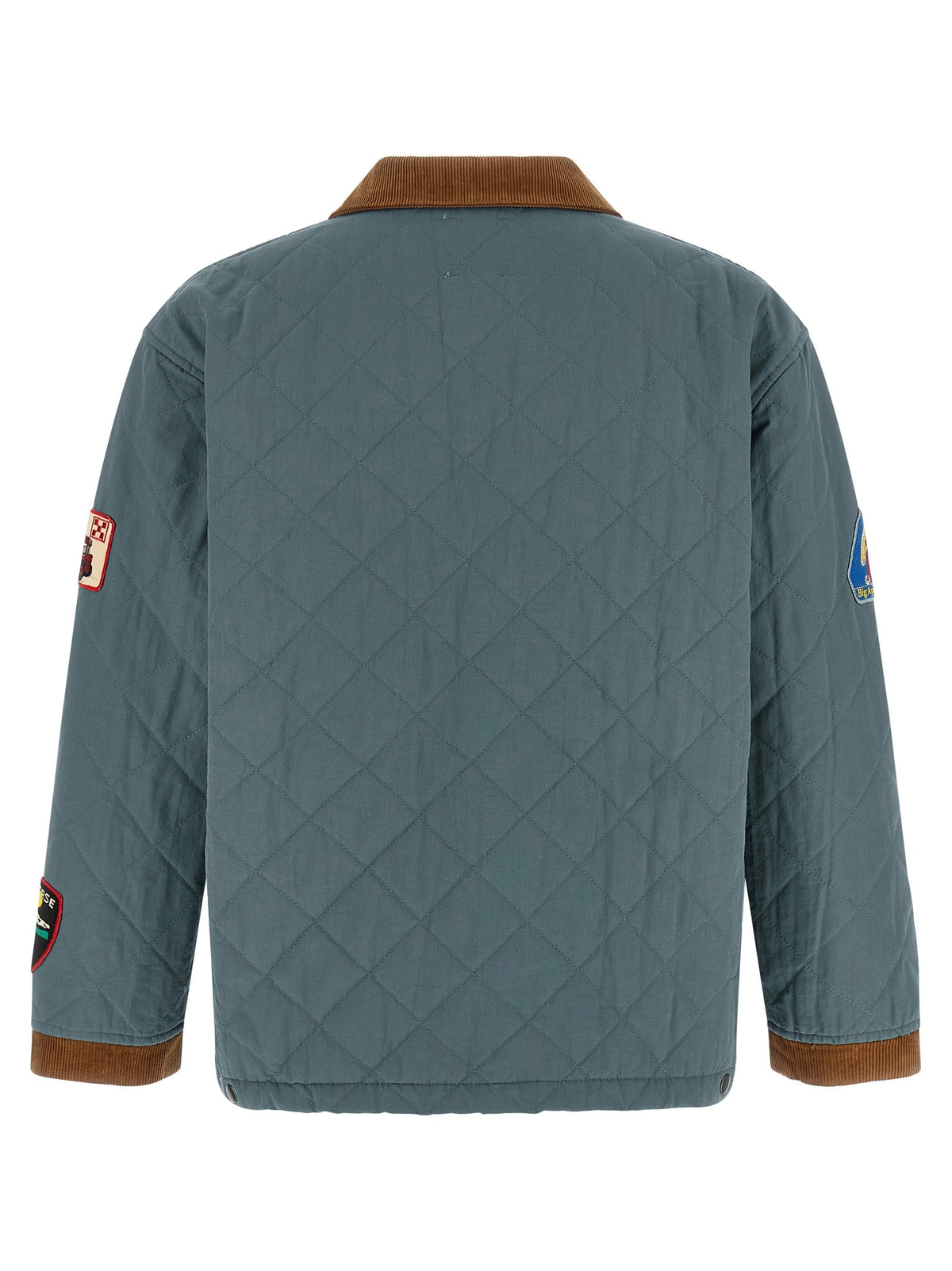 FOUND Farmstead Quilt Patch Jacket Blue, view 2