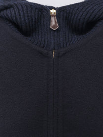 Loro Piana Women's Farrel Cape Cashmere Coat Blue