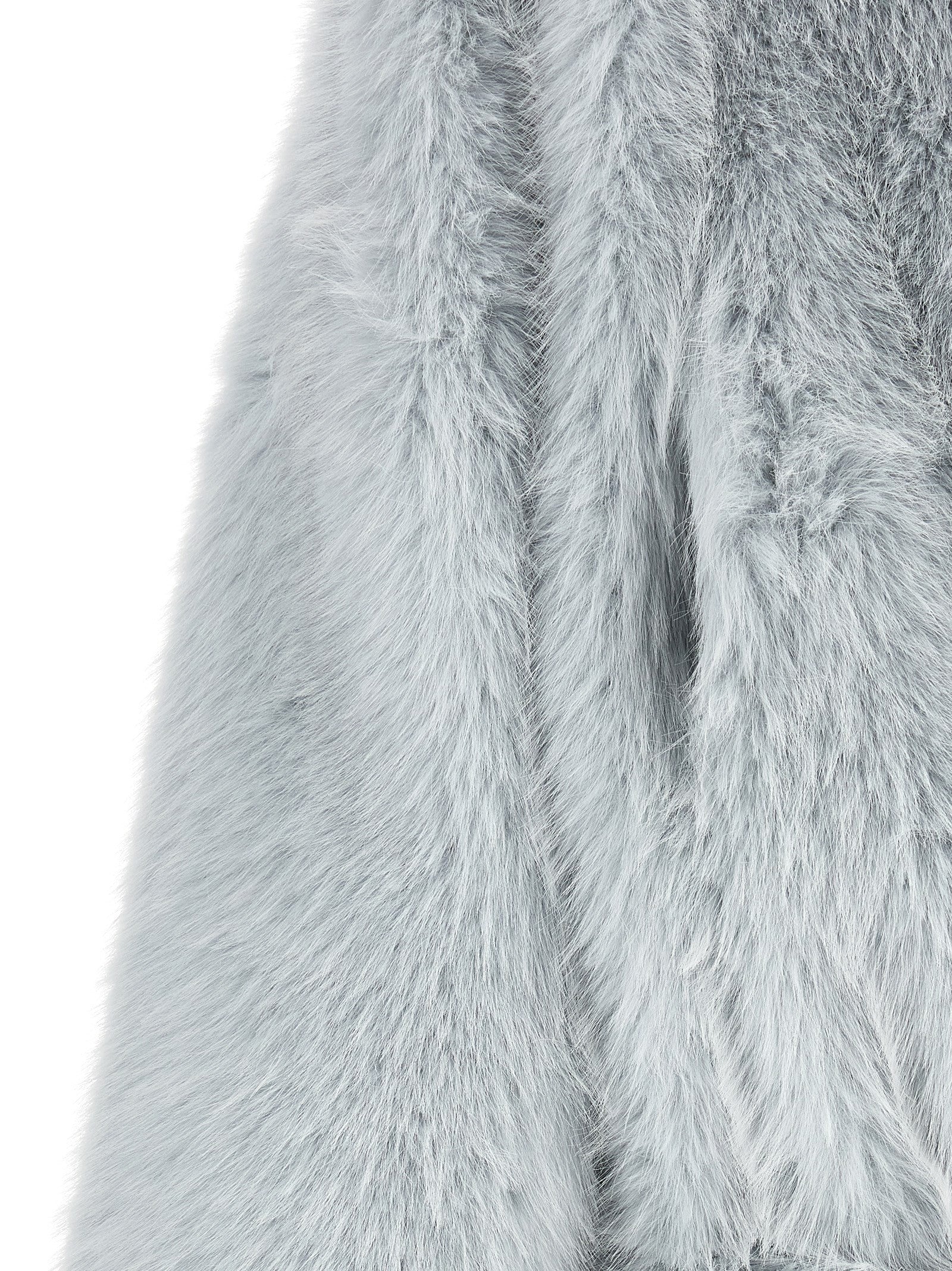 Pinko Faux Fur Blouson Blue