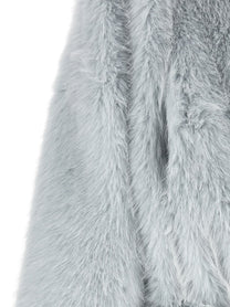 Pinko Faux Fur Blouson Blue
