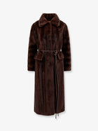 Valentini 1972 Women's Faux Fur Coat Brown